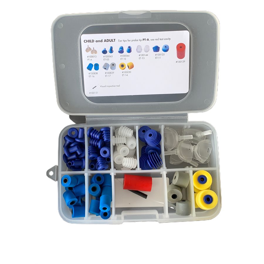 Path Medical Eartip Accessory Box for Adults / Children - OAE & ABR Eartips